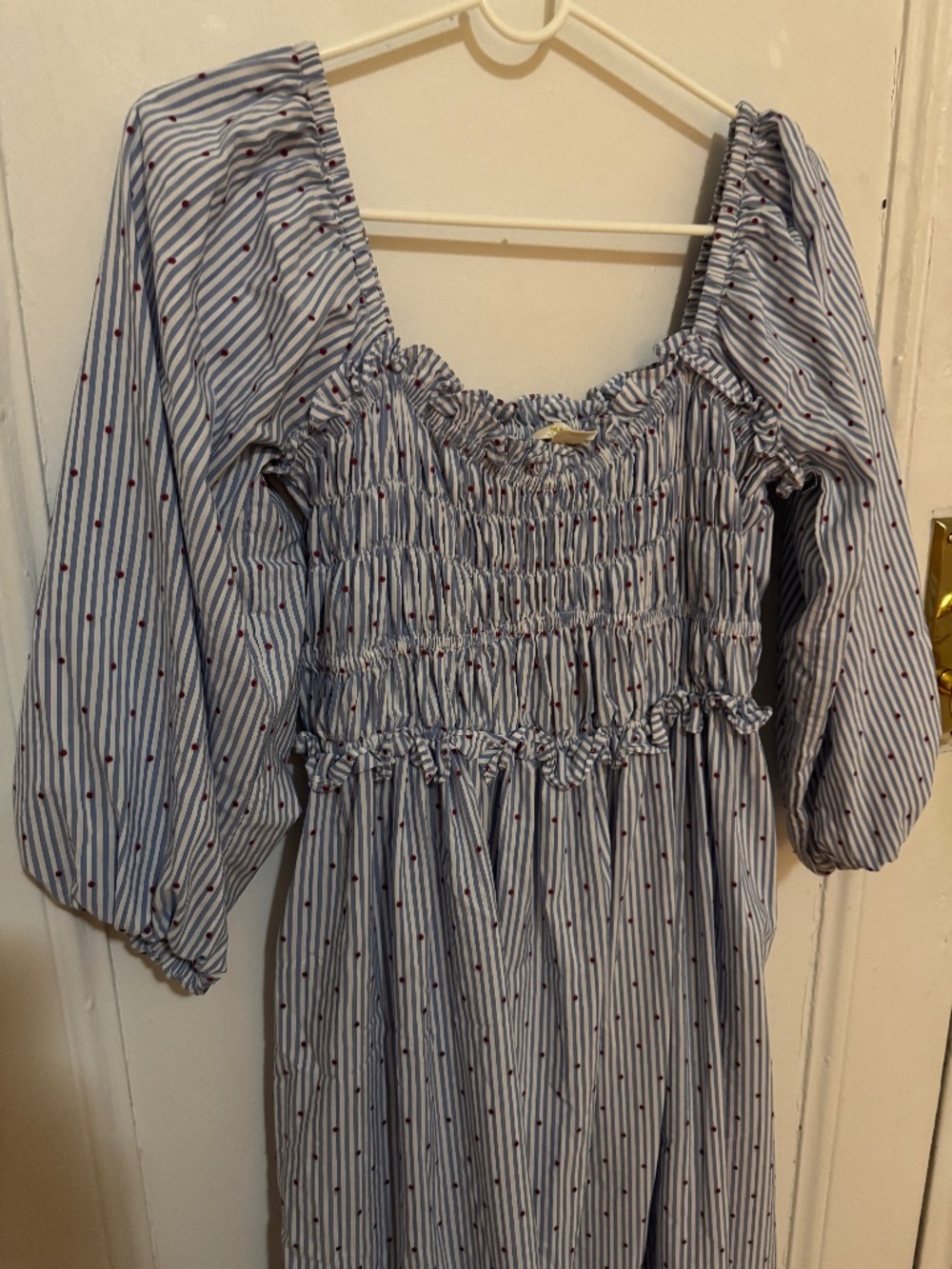 NWOT Maeve Anthropologie dress blue